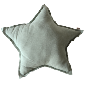 Image of Coussin étoile vert, petit, Numero 74