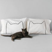 Image of Cat Nap Pillowcase Set - New Colors!