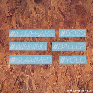 Image of Hashtag Stickers