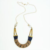 Image of Navy shine necklace