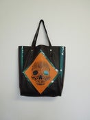 SKULL TOTE BAG - ORANGE