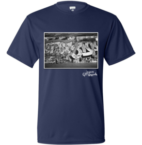 Image of LG BMX T-Shirt Graffiti Blue