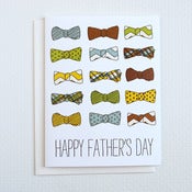Image of Bow Tie Father's Day Card