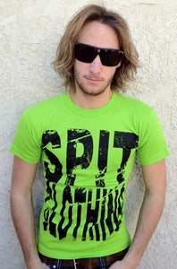 Image of Spit Logo Tee Green