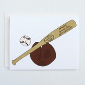 Image of Slugger Father's Day Card