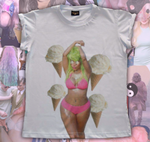 Image of ice cream S/M tee