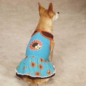 Image of Zack & Zoey Flutter Bugs Dog Dress - Bumble Bee