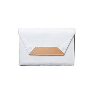 Image of Folded Felt Tablet Sleeve / White