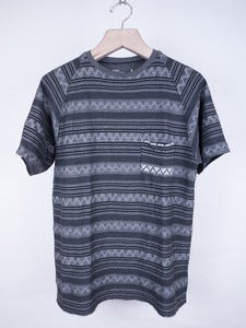 Image of White Mountaineering - Jacquard Stripe Pocket Tee