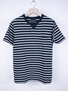 Image of National Anthem - Navy Boarder Tee