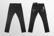Image of Creux Grimpeur Cycling Jeans - Black
