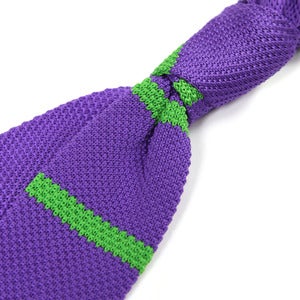 Image of Purple Knit Tie