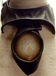 Image of Agate and Leather- made to order-
