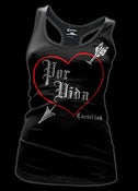 Image of Por Vida Racer Back Tank Style #3184