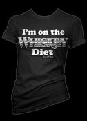 Image of Whiskey Diet T-Shirt Style #3179