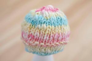 Image of Newborn rosegarden beanie RTS