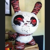 Image of 20 Inch Custom Dunny red.- SOLD