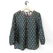 Image of Eka block-printed top