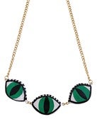 Image of Triple Evil Eye Necklace ♥ TEMPORARILY SOLD OUT