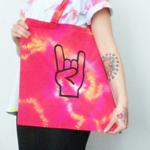 Image of 'Metal' Tote Bag
