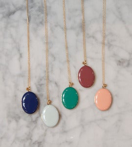 Image of Enamel Locket