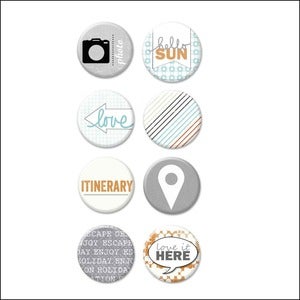 Image of escape v1 badge buttons