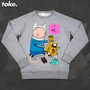 Image of Toke - Adventures with BONGS - Sweatshirt