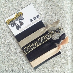 Image of Leopard Mix Hair Ties