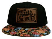 Image of Freshly Cultivated Orange Floral SnapBack (Limited)