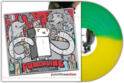 Image of Punchline<br>'Politefully Dead & Action'<br>CD & LP (green/yellow)