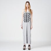 Image of Mary Meyer Spaghetti Maxi - grey dash