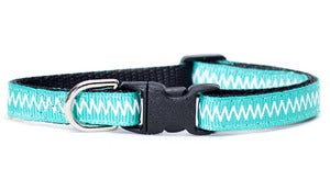 Image of Sweet Pickles' Design Cat Collar - The Teal The Cats Come Home