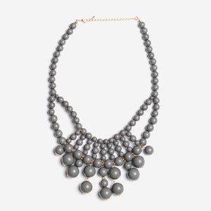 Image of Grey Cascade Bubble Necklace