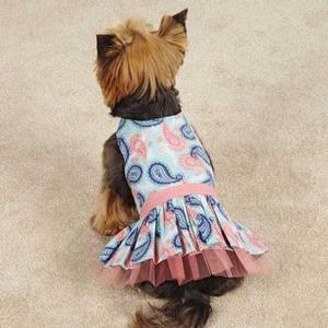 Image of Fresh Water Paisley Dog Dress