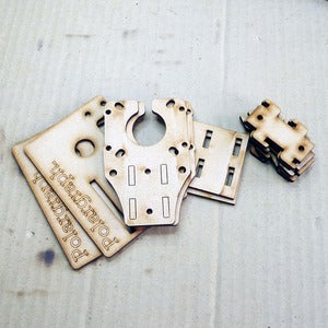 Image of Polargraph motor brackets