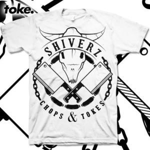 Image of Shiverz - chops & tokes - Tee