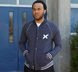 Image of Official "X" Tri-Blend Jacket l Eco Vintage Black