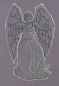 Image of weeping angel canson sketch