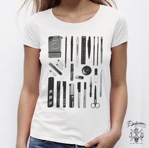 Image of T-hirt femme Designer - Choose your weapon