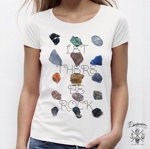 Image of T-shirt femme Let There Be Rock
