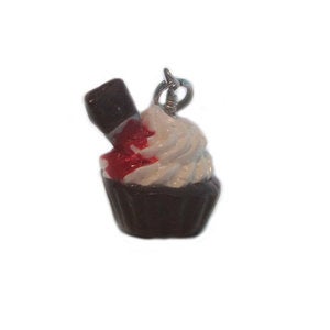 Image of Stabbed cupcake necklace