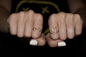 Image of Fuck Off Wired Ring