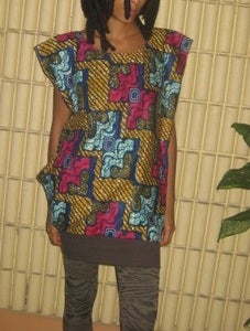 Image of Afro Breeze Mini Dress