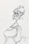 Image of Original Girl Pencil Sketch - 04/21/13