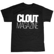 Image of CLOUT Magazine Stacked Header T Shirt