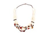 Image of Collar de Agujetas Crema