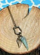 Image of Ornamental Things Green Tooth Necklace