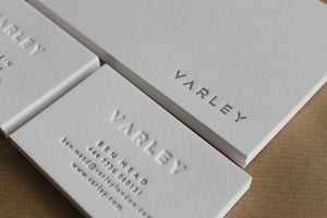 Image of Custom Business Card Design (& letterpress printing - optional)