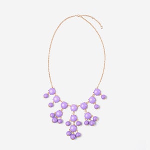 Image of Lavender Mini Bubble Necklace