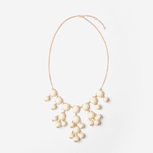 Image of Ivory Mini Bubble Necklace